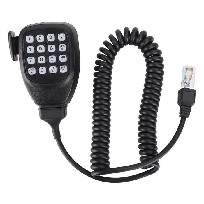 Tbest Pour microphone Alinco 8 broches EMS-57 Micro Haut-Parleur