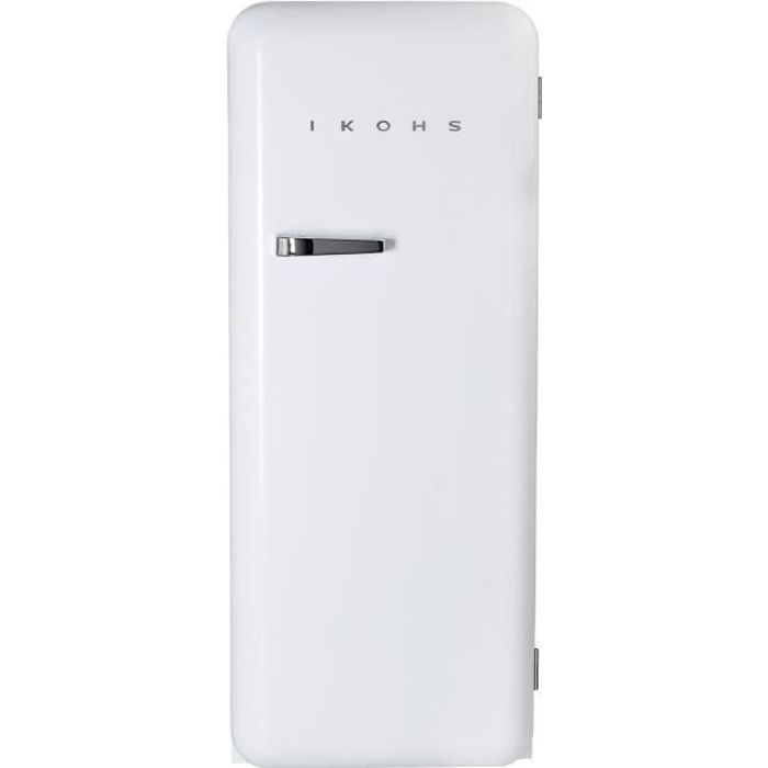 Frigo Blanc 150M IKOHS RETRO réfrigérateur 260L A+ 2ans garantie