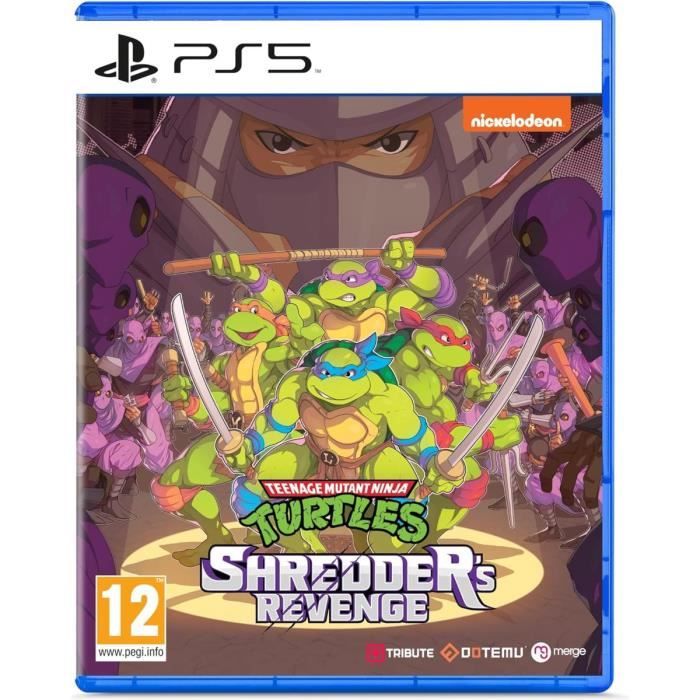 Jeu vidéo - Teenage Mutant Ninja Turtles - Shredder's Revenge - PS5 - Version En boîte - Action