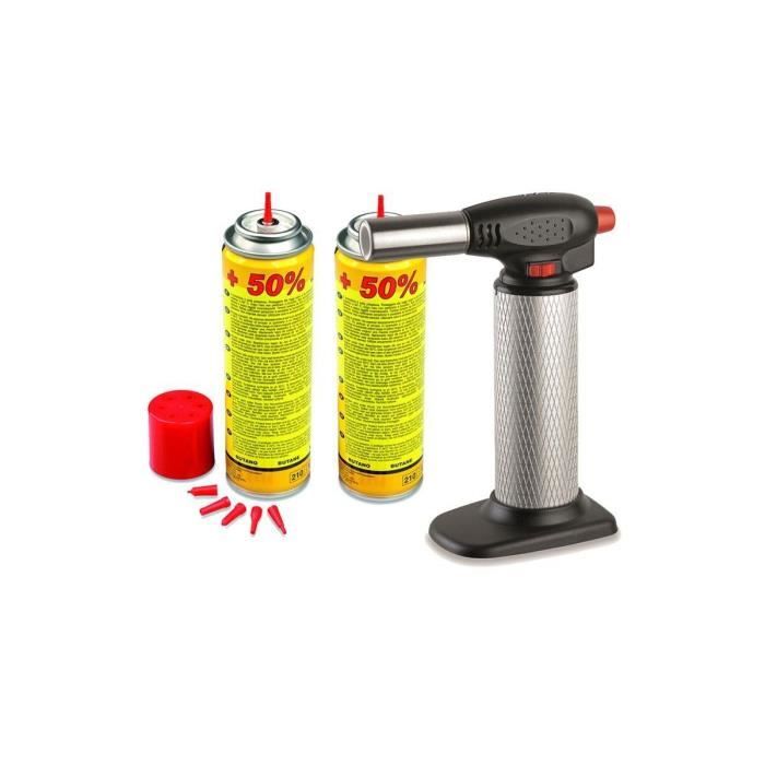 Chalumeau De Cuisine Kemper A Gaz 2 Recharges Micro Torche Piezo Achat Vente Chalumeau Patisserie Chalumeau De Cuisine Kemper A Cdiscount