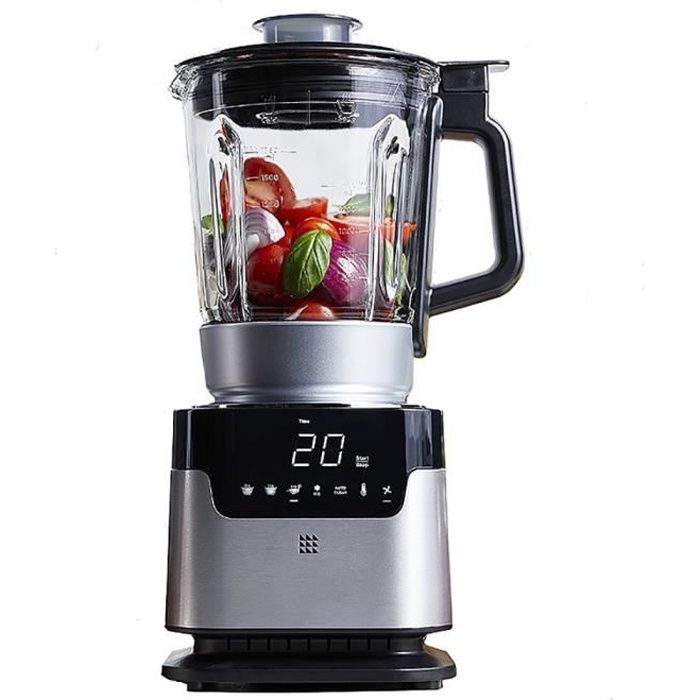 Lakeland 31577 Machine a soupe et a smoothie a ecran tactile 2L Noir/Argent Cdiscount