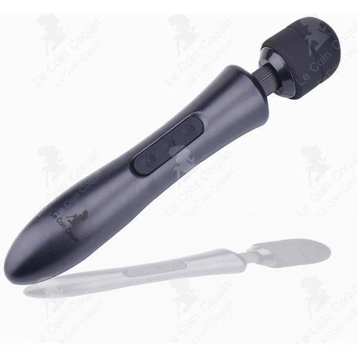 LCC Grand vibromasseur en silicone masseur en silicone femelle scurit  adulte masseur lectrique en silicone 10 frquences noir - Cdiscount  Boutique Erotique