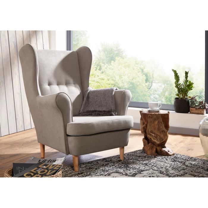 Fauteuil (Taupe) - SCANDI 110 Fauteuil (Taupe) - SCANDI 110
