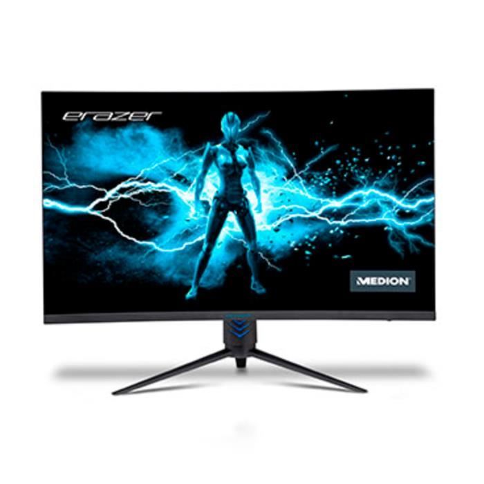 Ecran PC Gamer – MEDION Erazer Spectator X20 – 32 FHD – Incurvé – 1ms – 165Hz – HDMI et DisplayPort