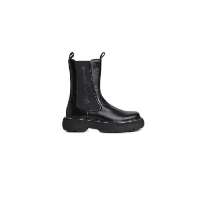 Bottines femme PEPE JEANS Yoko Chelsea Tissus combin s
