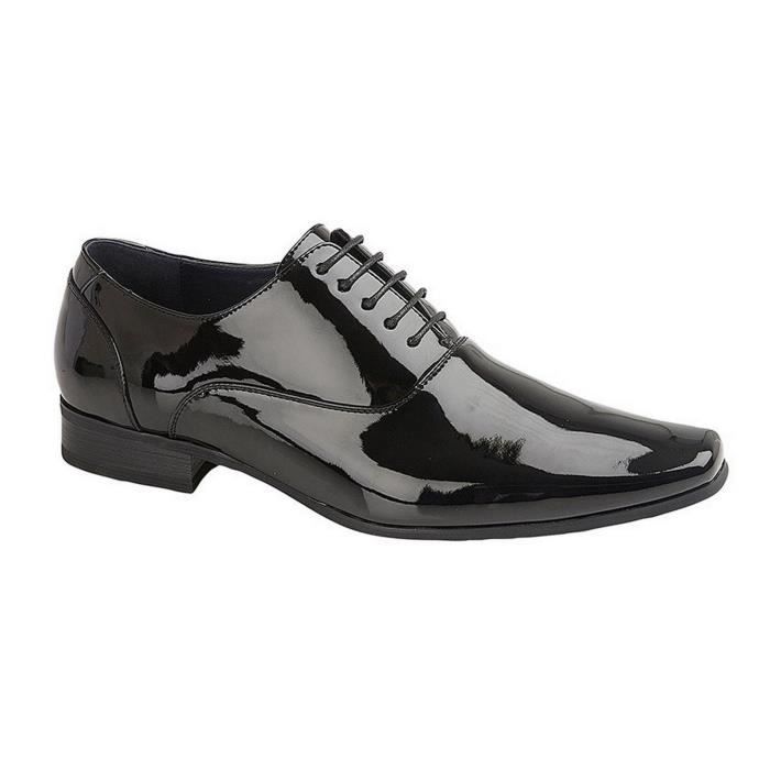 Chaussures Oxfords en cuir pour homme Goor Noir Noir Cdiscount Chaussures