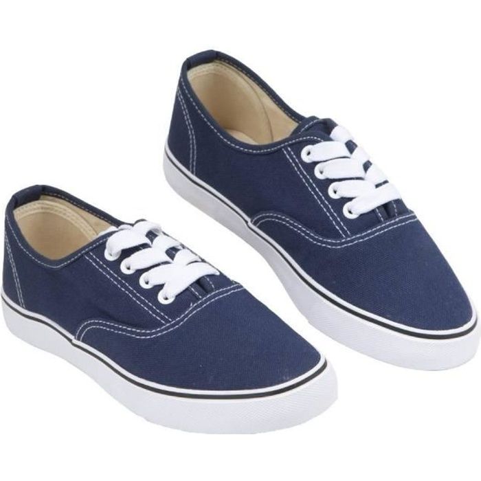 Baskets en toile blanche pour femme L g res et confortables