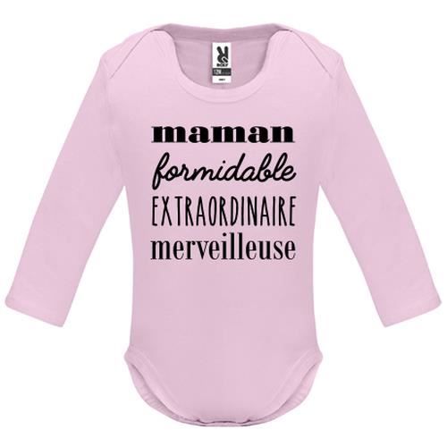 Body bebe shop fille manche longue
