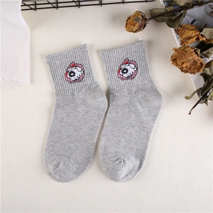 Chaussettes en tube de coton pour enfants - Dessin Animé coréen