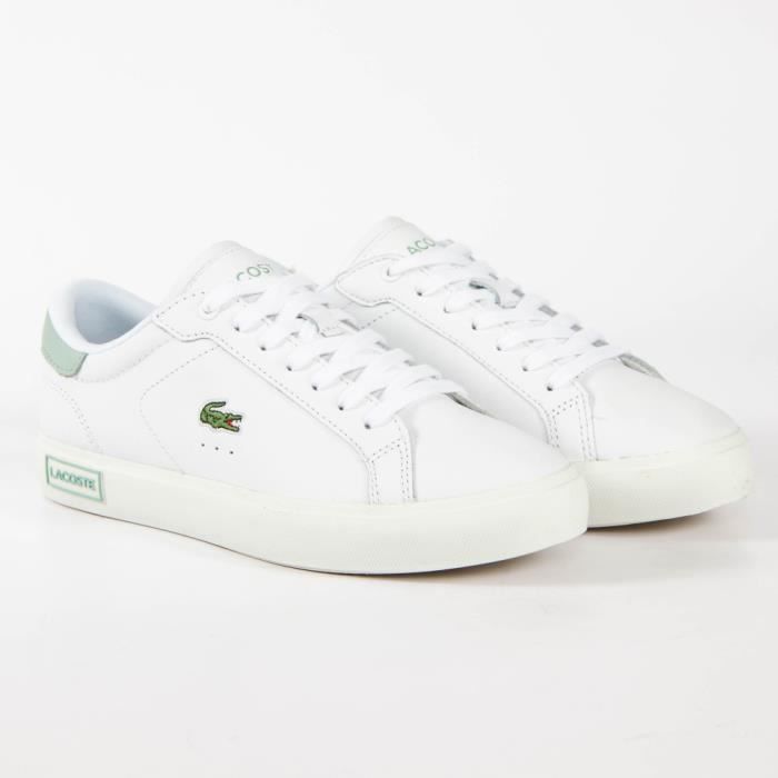 basket lacoste blanc