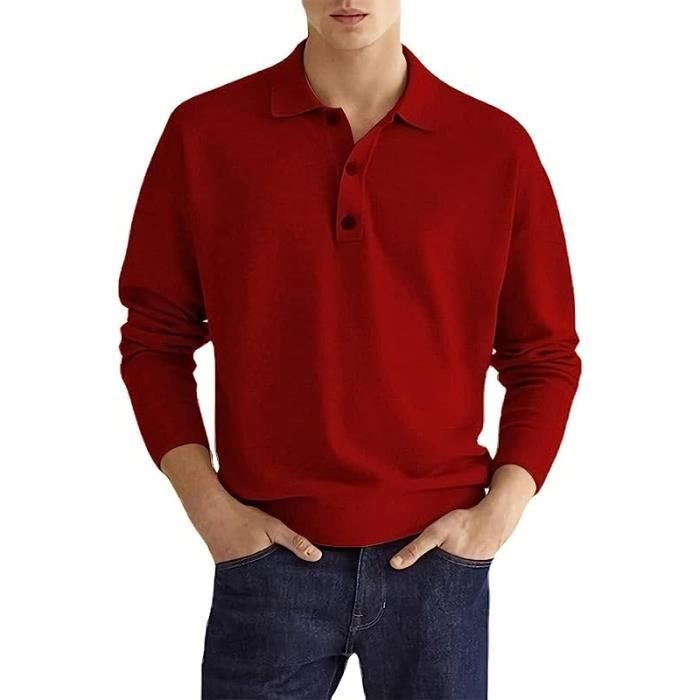 Chemise De Pêche Realtree Homme, Rouge, 3XL, Manches Longues, Ventilée, Protection UV
