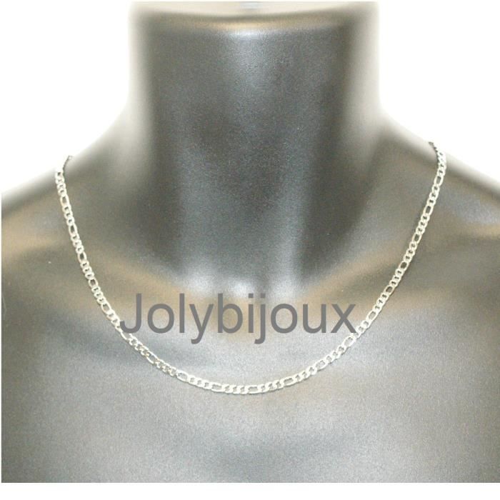 Collier Byzantin Pour Homme - Chaîne Biker En Acier Inoxydable | Largeur 4/6 Mm | Longueur Ajustable 46-76 Cm