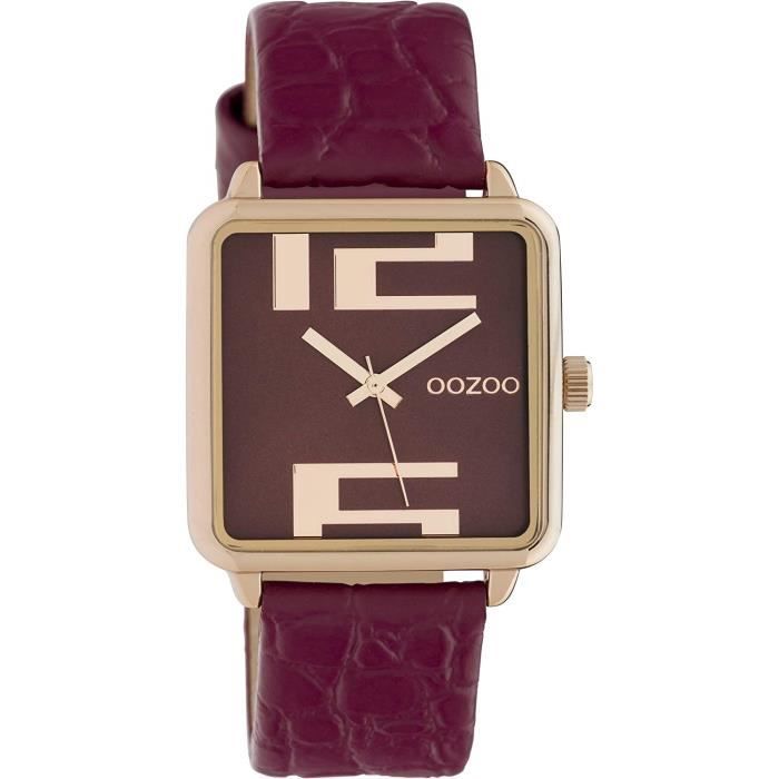 Montre oozoo carrée sales