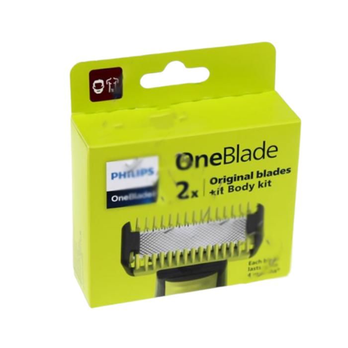 Lot de 2 têtes de rasoir QP620/50 ONEBLADE - Rasoir tondeuse - PHILIPS (139973)