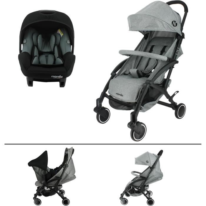 Poussette combiné legere top
