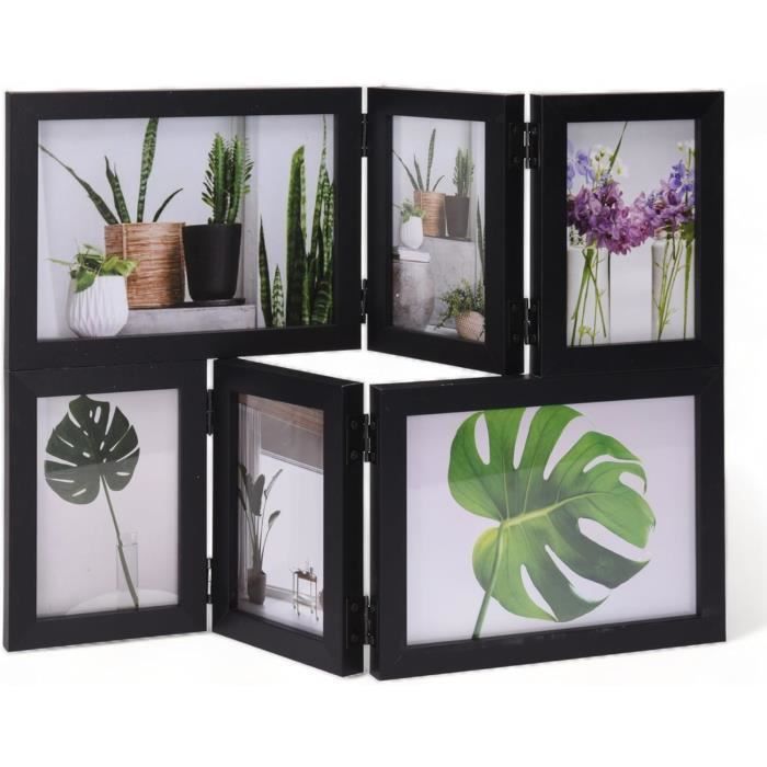 J Devlin - Cornice portafoto in vetro colorato verde salvia 13 x 18 cm