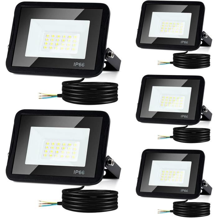 Projecteur LED Blanc 30W IP65 Extérieur AIGOSTAR|Eclairage Design - ARUM LIGHTING