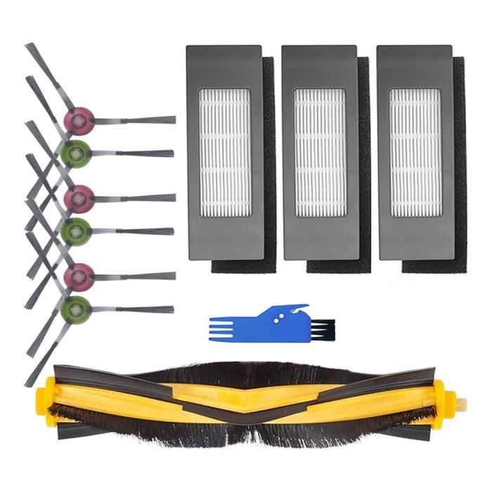 Kit Accessoires ECOVACS Buddy - Brosse Principale, Latérale, Filtre Pour X1 OMNI/TURBO/PLUS