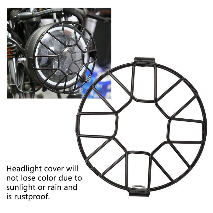 Grille De Protection Phare Moto Pour BMW R1250GS/Adventure (2019-2024) - Métal Et Acrylique, Plusieurs Couleurs