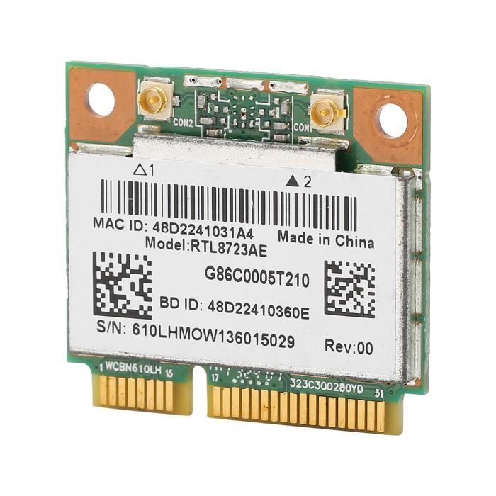 Carte WiFi Mini PCI-e Bcm943142hm - Bluetooth 4.0 Pour Dell XPS 2710 - Compatible Windows 7/8/10