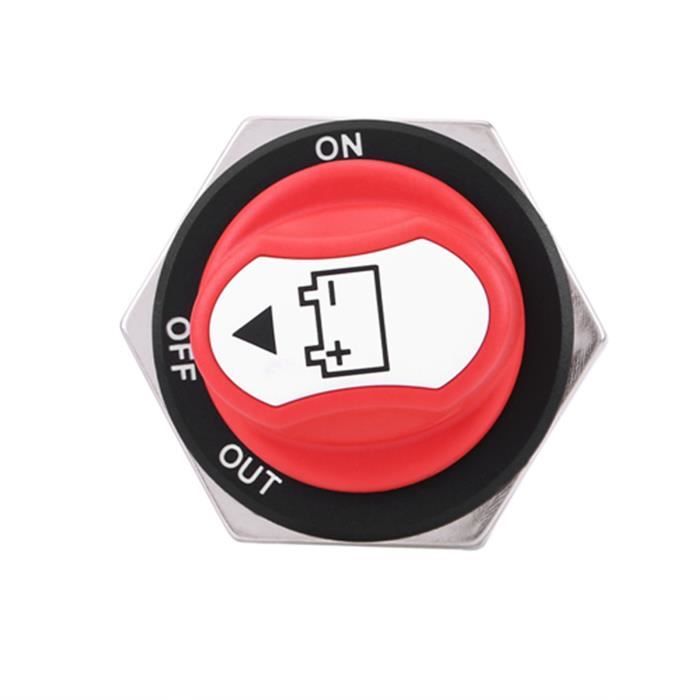 Interrupteur De Déconnexion Batterie - Lot De 4 Avec Clés, Pour Voiture, Bateau, Camping-car, Sécurité électrique
