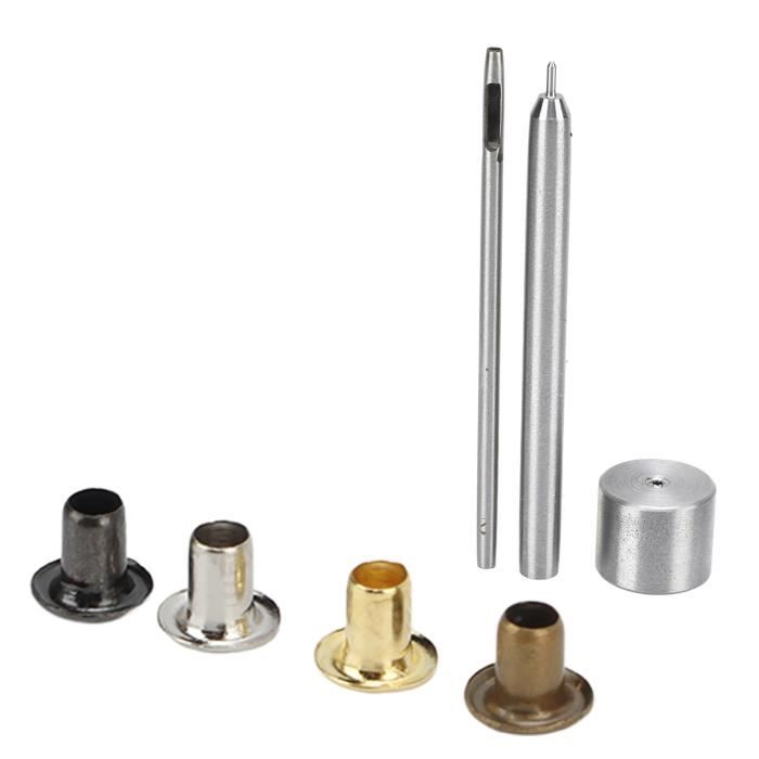 100 Oeillets Creux M5 X 8mm – Métal Laiton Doré – Uxcell – Neuf