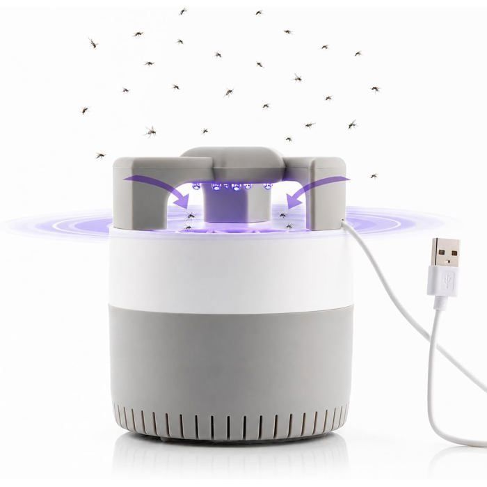 Lampe anti-moustique - CELLUSTOP - VORTEX - Électrique - Aspiration - Lumière violette