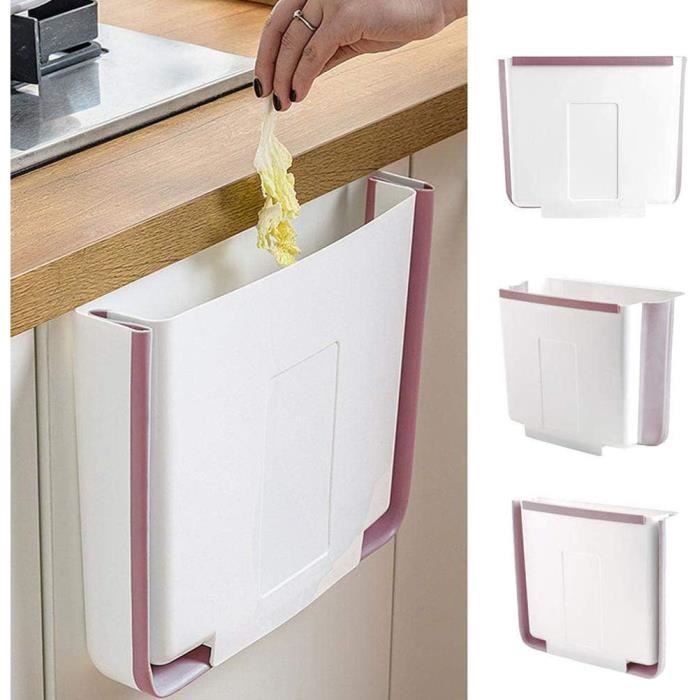 POUBELLE SOUS TIROIR Du Bureau Mini De Comptoir Suspendue Cuisine