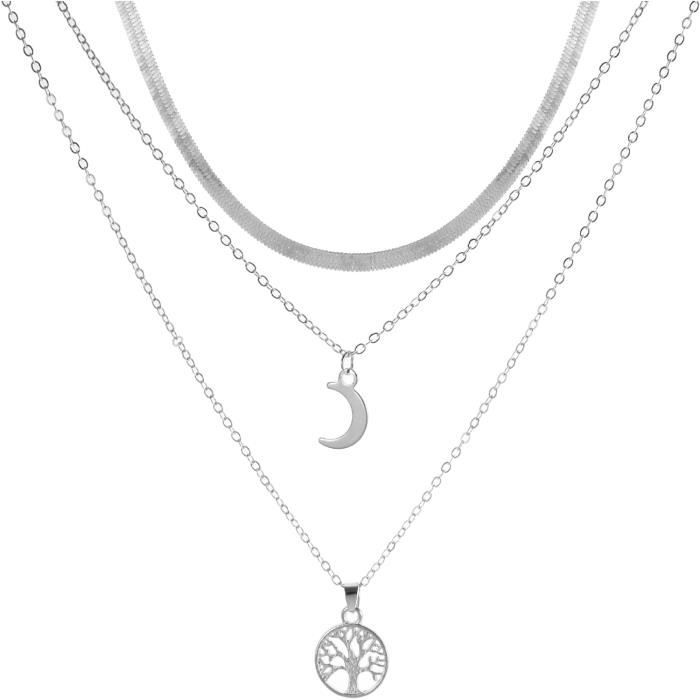 Collier Surf En Cuir Avec Pendentif Arbre De Vie – Réglable, Fabriqué à La Main En Allemagne