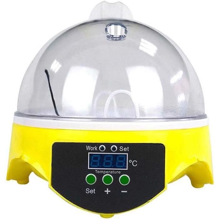 Meilleurs prix pour Couveuse Automatique 7 Oeufs Température De La Machine Hatcher Réglable Écloserie Incubateur Mini Pour Couver Poule Canard Ca[L713]