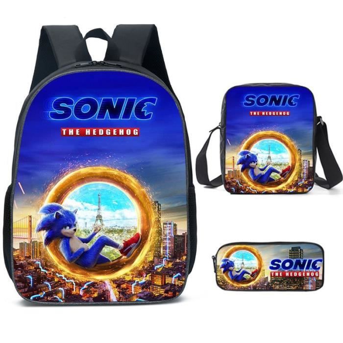 Sac De Sport Sonic The Hedgehog – Pour Garçons, Accessoire Cadeau Pour Enfants