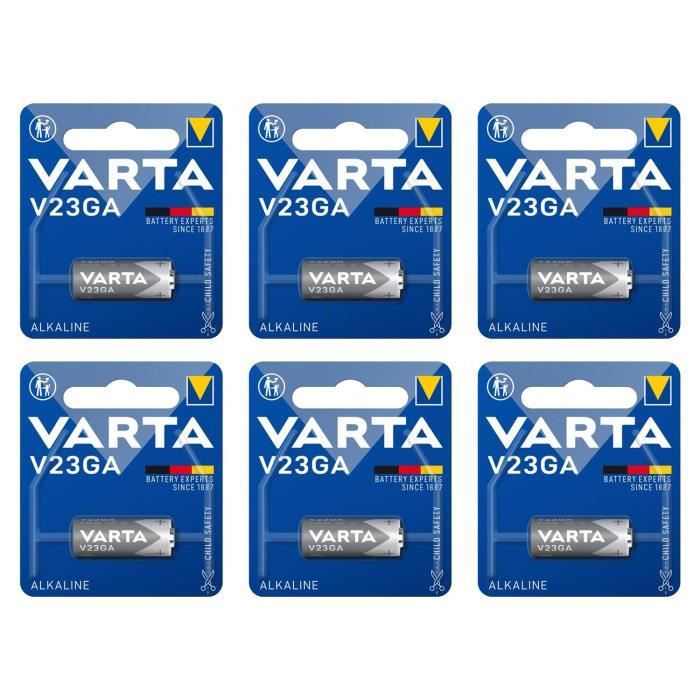 2 Piles Alcalines Verbatim 12V 23A (MN21) - Pour Télécommandes Portail, Garage, Alarmes - Garantie 2 Ans - 4