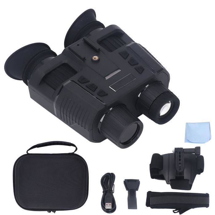 VBESTLIFE Jumelles de vision nocturne pour la chasse Jumelles de Vision nocturne montées sur la tête 4K lunettes numériques