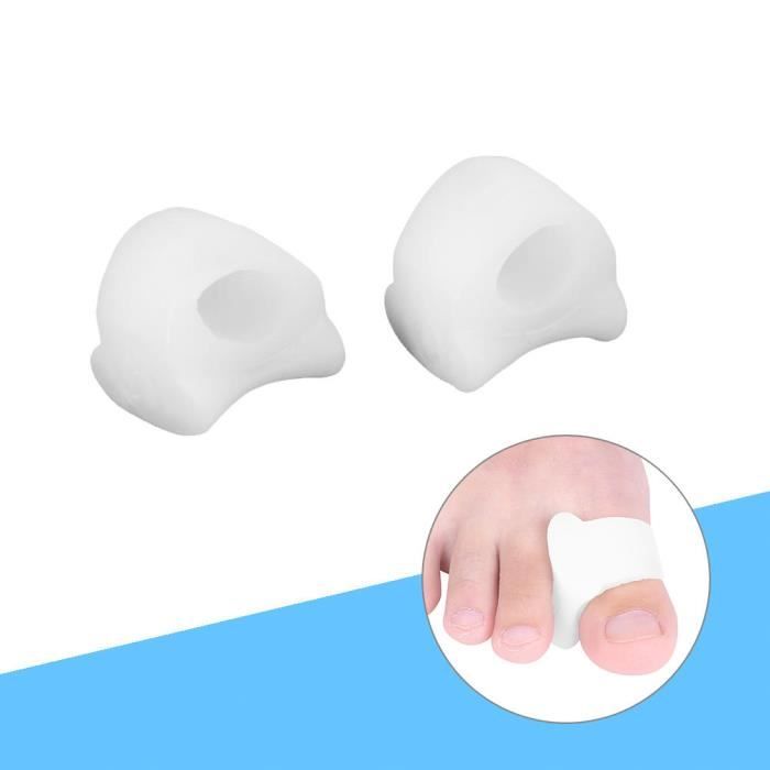 Protège-orteils En Gel De Silicone - Coussinets Séparateurs Confortables - Longueur 4.5cm