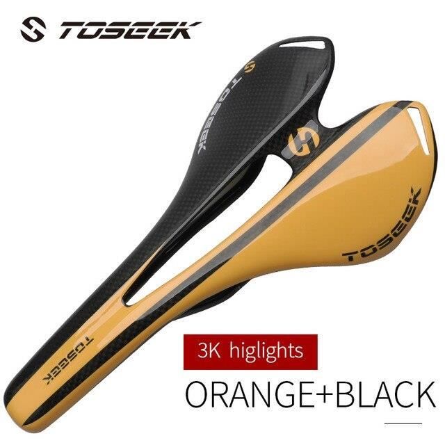 Tige De Selle Carbone Pleine 3K TOSEEK 30.4mm - Longueur 350/400mm Pour Vélo De Route/Course