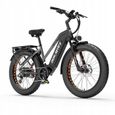 Elcykel DM530plus batteri Samsung 1000W 52V 20Ah 52km/t hydraulisk grå_voghion.com