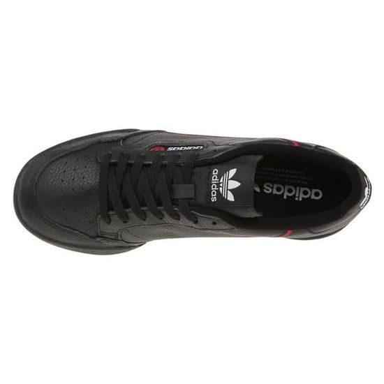 Baskets ADIDAS ORIGINALS Continental 80 Homme Noir Rouge