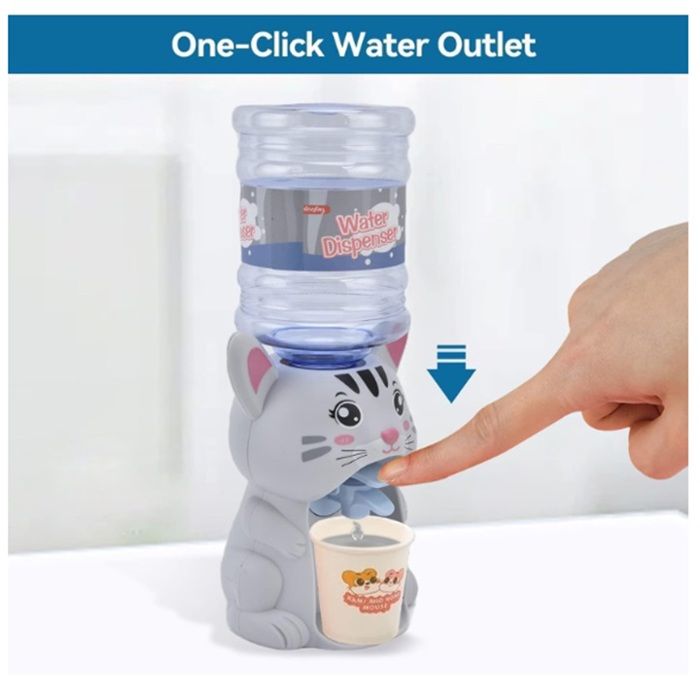 Toyvian – 2 Mini Distributeurs D'eau Pour Jeux De Rôle, Fontaine à Boire Portable, Jouet éducatif Dès 3 Ans