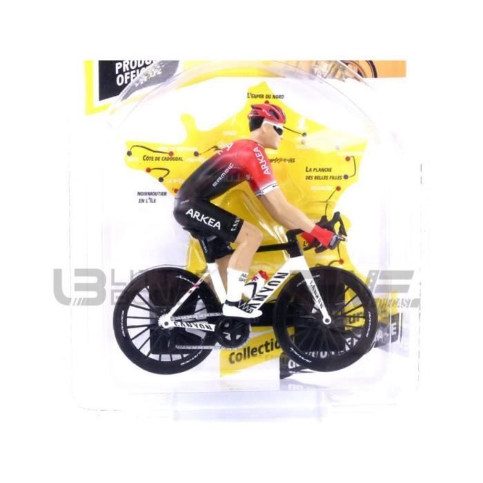 Figurine personnalisée de cycliste avec portrait