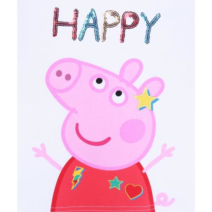 Tee shirt hotsell peppa pig fille