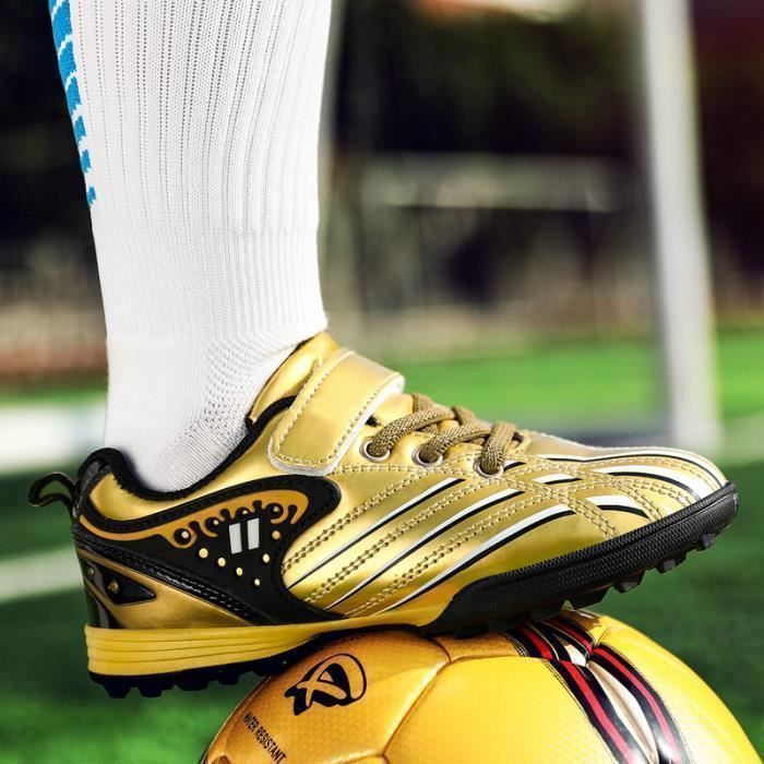 Chaussure de foot doré sales