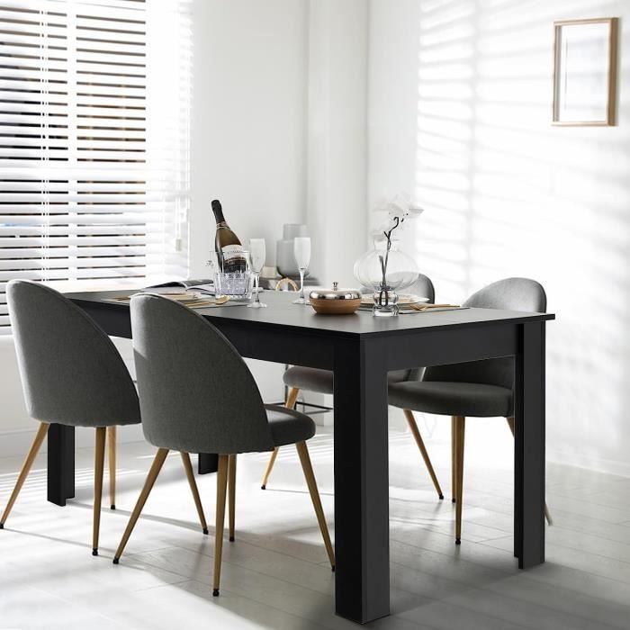 Table à Manger Extensible Et Pliable - Passe De 45 à 163 Cm - Pour 4 à 7 Personnes - Panneaux De Particules - Couleur Naturel