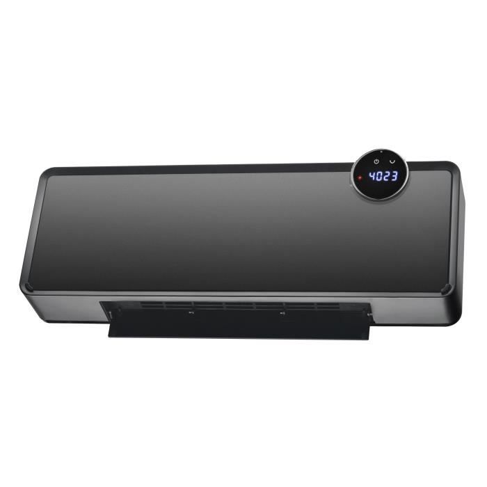 Radiateur électrique Céramique MalTec INFERNO4000 – 2000W, Portable, Thermostat – Noir