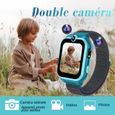 PTHTECHUS Enfants Téléphone Montres intelligentes SOS Vidéo MP3 Double Caméra Jeu Podeter Calculatrice Ecran tactile-2
