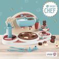 Smoby Chef Chocolat Factory - Atelier chocolat + Livre de recettes - Atelier de cuisine - Nombreux moules et accessoires - Dés 5ans-2