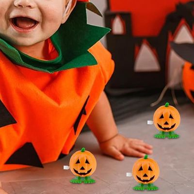 Jouets à remonter - Décorations fantaisie - Citrouille mécanique - Orange - Halloween - Enfant - Maison Jouets à remonter - Décorations fantaisie - Citrouille mécanique - Orange - Halloween - Enfant - Maison