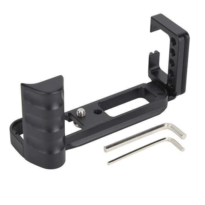 Poignée Verticale Métal Tosuny Pour Fujifilm X-PRO2 - Support Anti-chute Avec Plateau Rapide