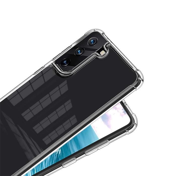 Coque Samsung Galaxy S20 Antichoc Silicone + 2 Vitres en verre trempé  Protection écran ultra résistant – Evetane