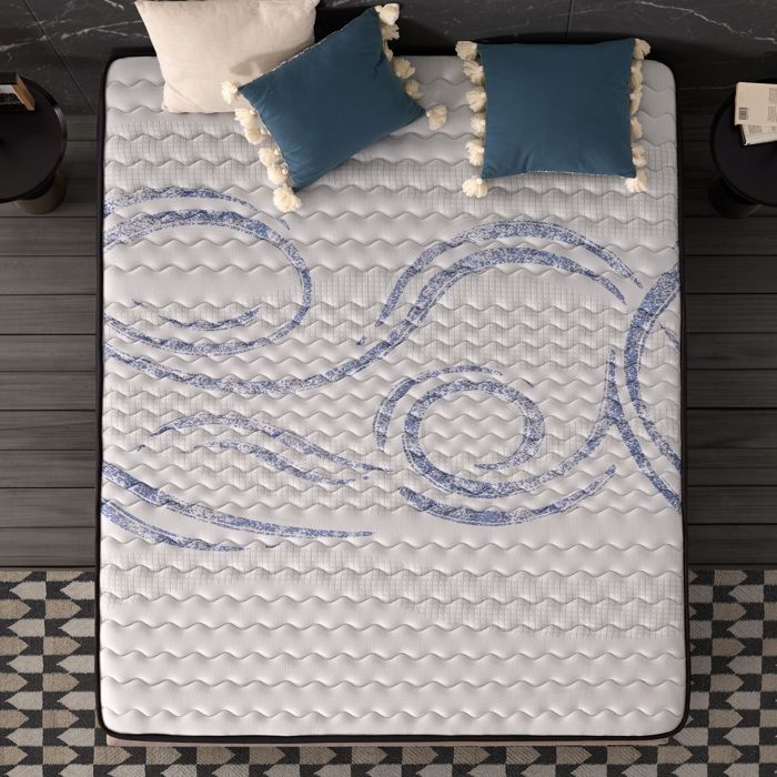 Marckonfort Sleep Plus Matelas Viscoélastique 140x190 Cm - 16 Cm - Fermeté Moyenne - Réversible - Traitement Anti-acariens - Fabriqué En Espagne