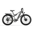 Shengmilo Ebike gros pneu vélo, vélos électriques adultes 1000 W, 45 KM/H, 75 milles, VTT, 7 vitesses-3